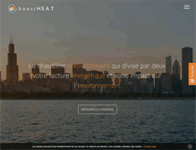 Tablet Screenshot of boostheat.com